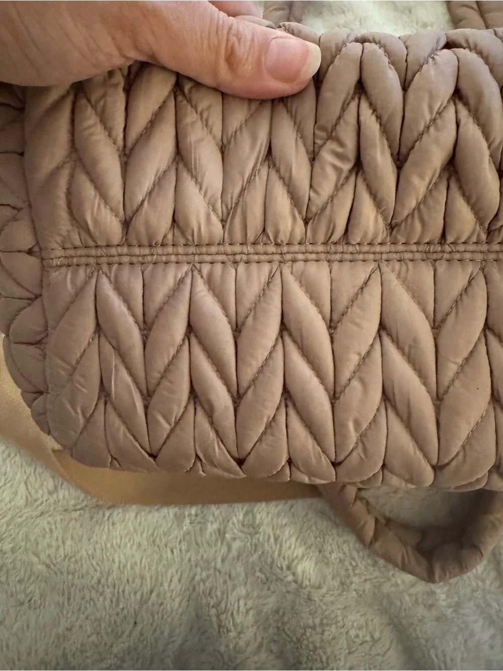Happ plush quilted
